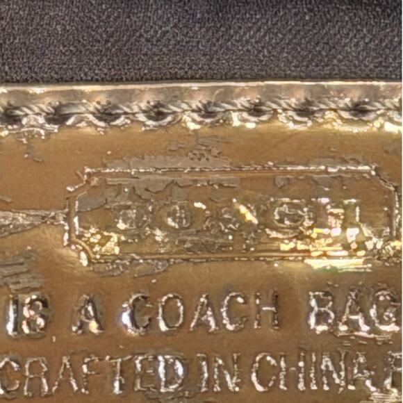 Coach Women’s Blue Poppy Sequin Backpack Signature Glitter Travel Bag Designer - Picture 2 of 13